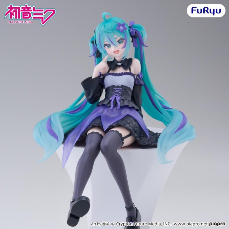HATSUNE MIKU - Flower Fairy Bellflower - Statuette Noodle Stopper 14cm