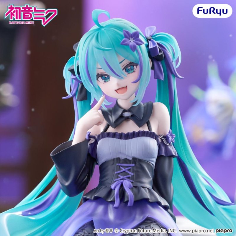 HATSUNE MIKU - Flower Fairy Bellflower - Statuette Noodle Stopper 14cm
