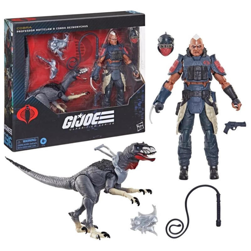 GI JOE - Rottclaw & Deinonychus - Figurine Classified Series 196 15cm