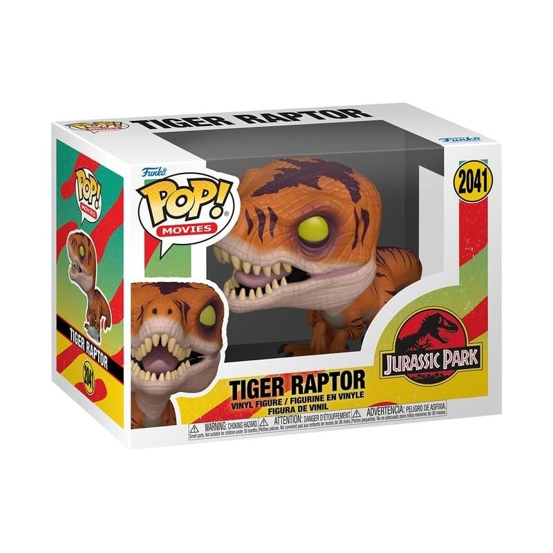 JURASSIC PARK - POP Movies N° 2041 - Tiger Raptor