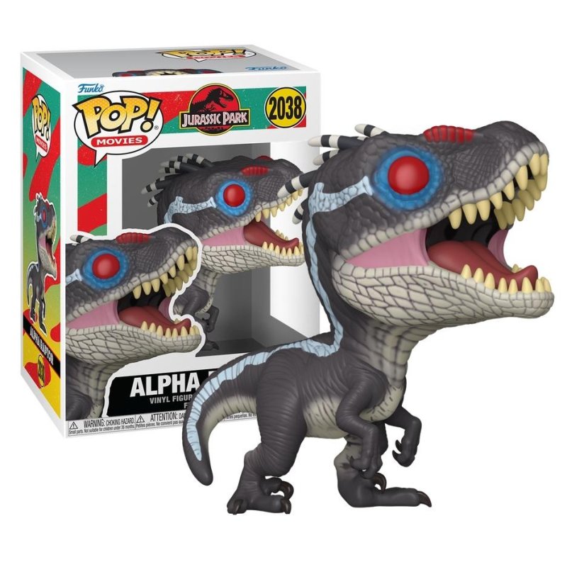 JURASSIC PARK - POP Movies N° 2038 - Alpha Raptor
