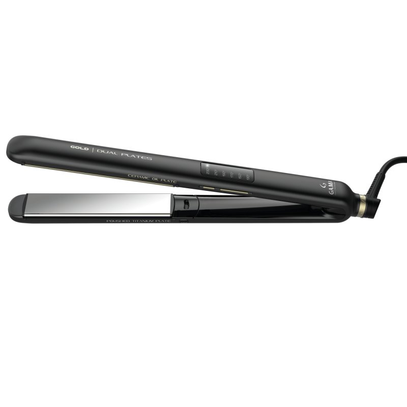 GA.MA GI2510 brosse soufflante et fer à lisser À chaleur Noir 50 W 3 m