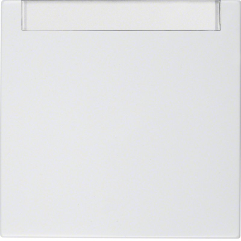 Hager 16268989 Plaque de commutation et obturateur Blanc