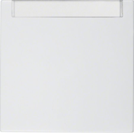 Hager 16268989 Plaque de commutation et obturateur Blanc