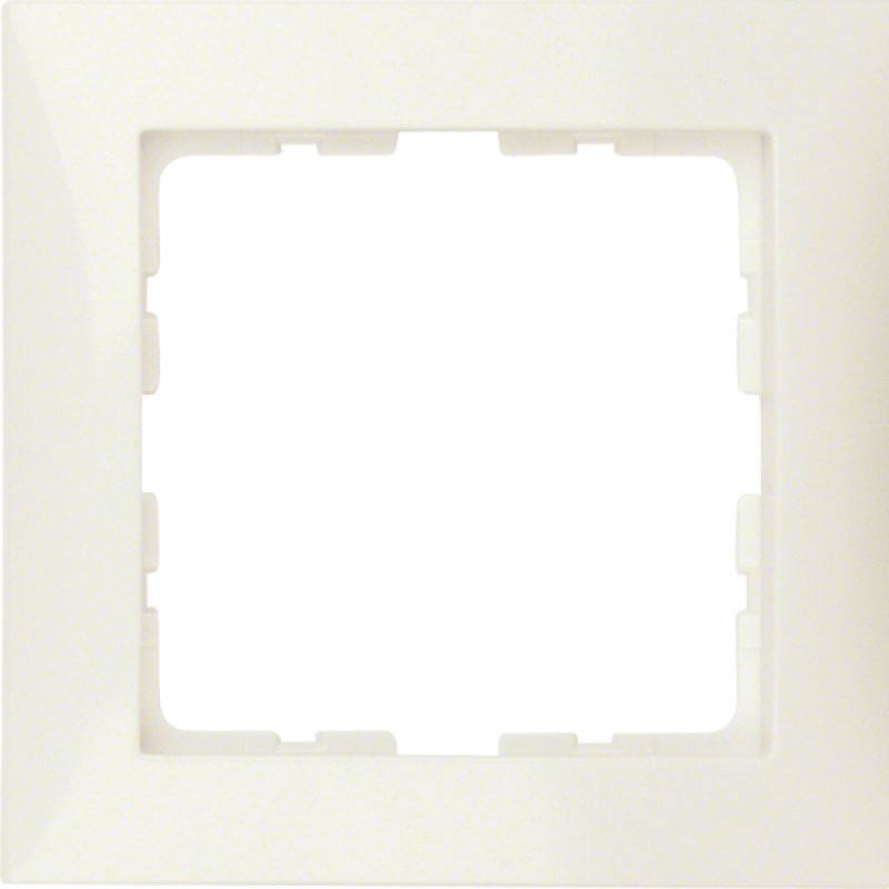 Hager 10118982 wall plate/switch cover White
