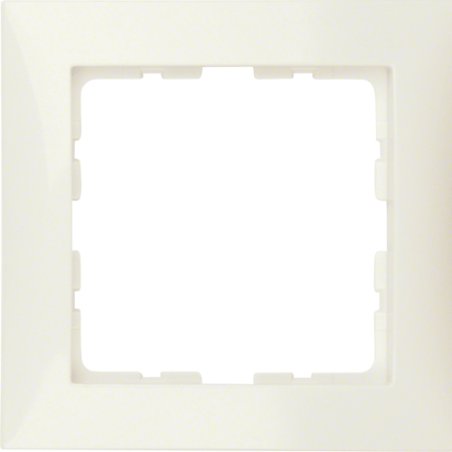 Hager 10118982 Plaque de commutation et obturateur Blanc