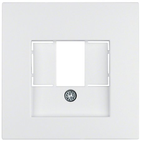 Hager 10331909 wall plate/switch cover White