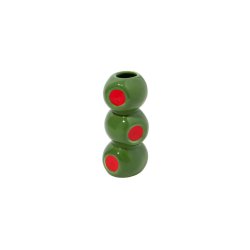 Doiy - Olivia Vase - Green and Red