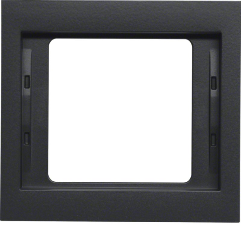 Hager 13137006 Plaque de commutation et obturateur Anthracite