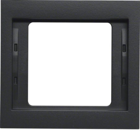 Hager 13137006 Plaque de commutation et obturateur Anthracite