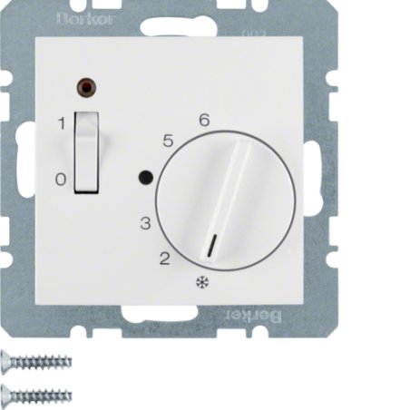 Hager 20308989 thermostat Blanc