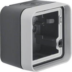 Berker 6118913505 wall plate/switch cover Grey