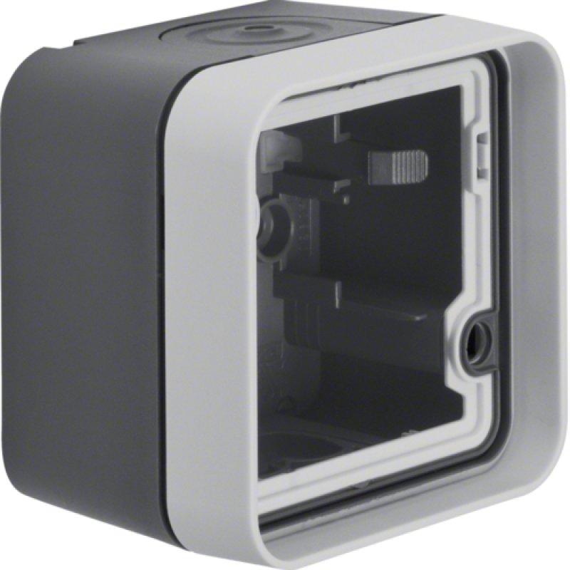 Berker 6118913505 Plaque de commutation et obturateur Gris