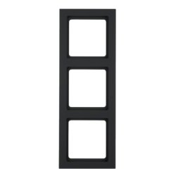 Hager 10136096 wall plate/switch cover Anthracite