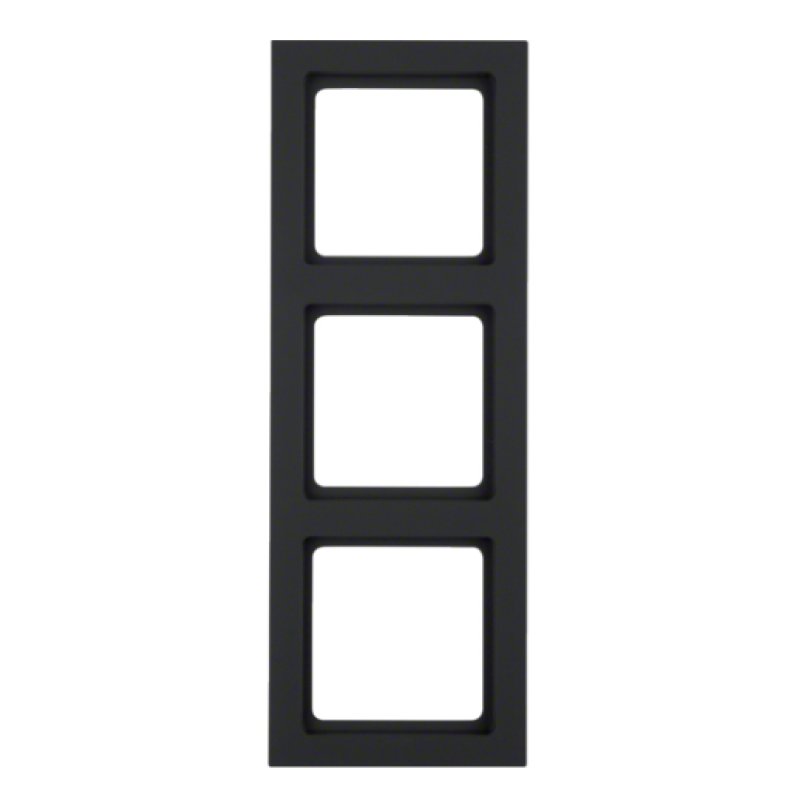 Hager 10136096 Plaque de commutation et obturateur Anthracite