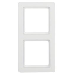 Hager 10126089 Plaque de commutation et obturateur Blanc