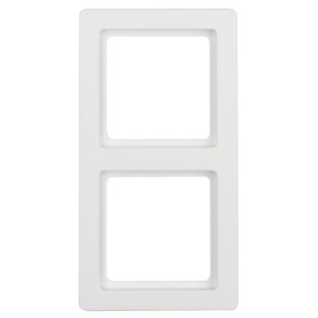 Hager 10126089 wall plate/switch cover White