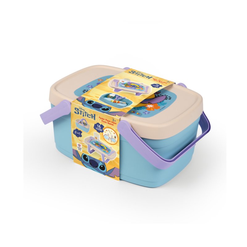 Smoby - Stitch 2in1 Picnic Basket (7600312516)