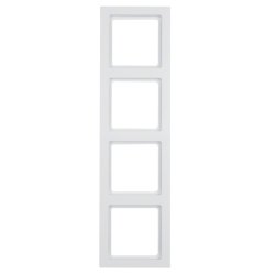 Hager 10146099 wall plate/switch cover White