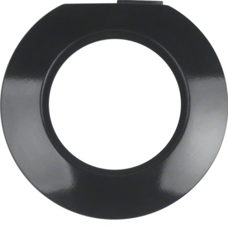 Berker 138141 Plaque de commutation et obturateur Noir