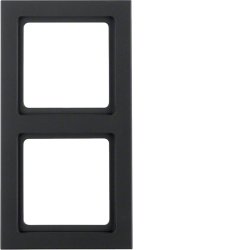 Hager 10126096 socket-outlet Anthracite