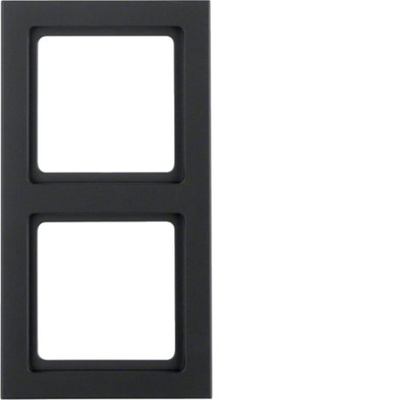 Hager 10126096 socket-outlet Anthracite