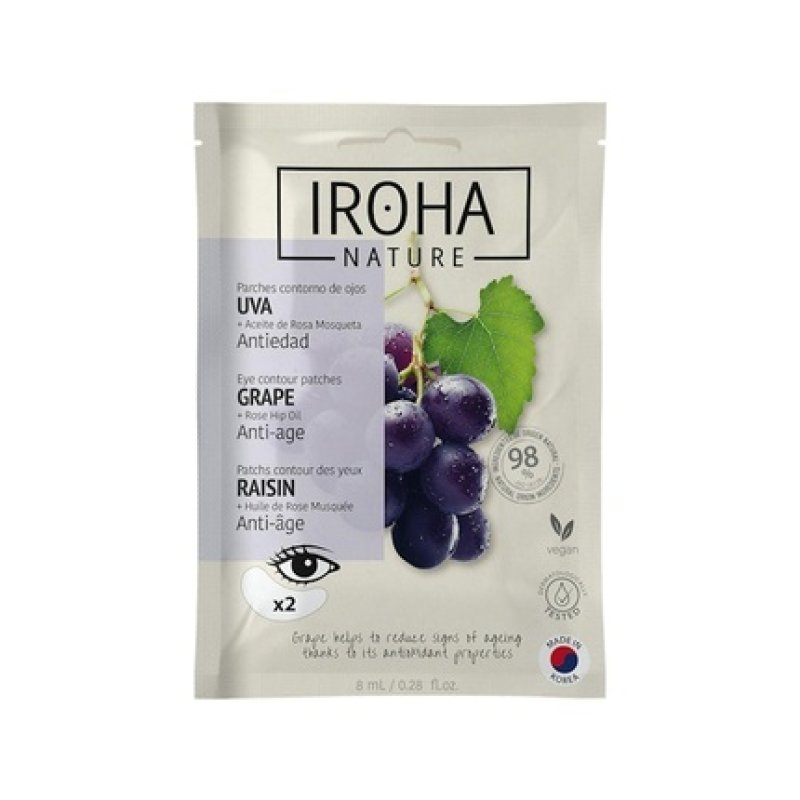Iroha Nature Grape Eye Contour Patches