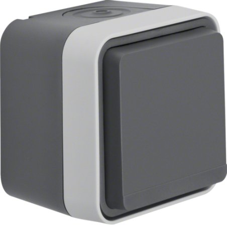 Hager 47403515 light switch Grey