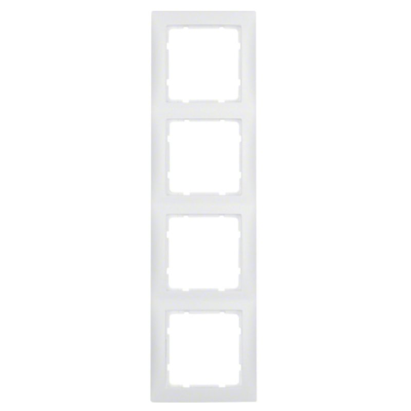 Hager 10149909 Plaque de commutation et obturateur Blanc