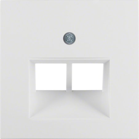 Hager 14091909 wall plate/switch cover White