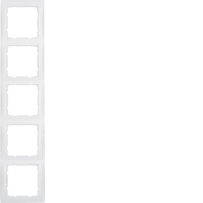 Berker 10159909 Plaque de commutation et obturateur Blanc