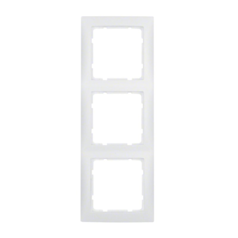 Berker 1013 99 09 Rahmen 3-f PWS S.1