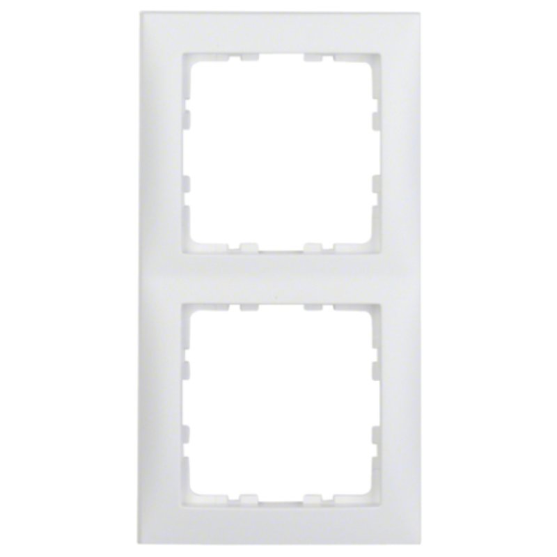 Hager 10129909 wall plate/switch cover White