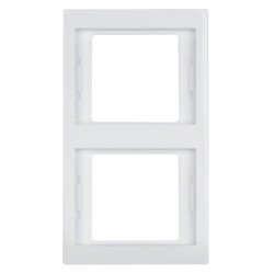 Hager 13237009 Plaque de commutation et obturateur Blanc