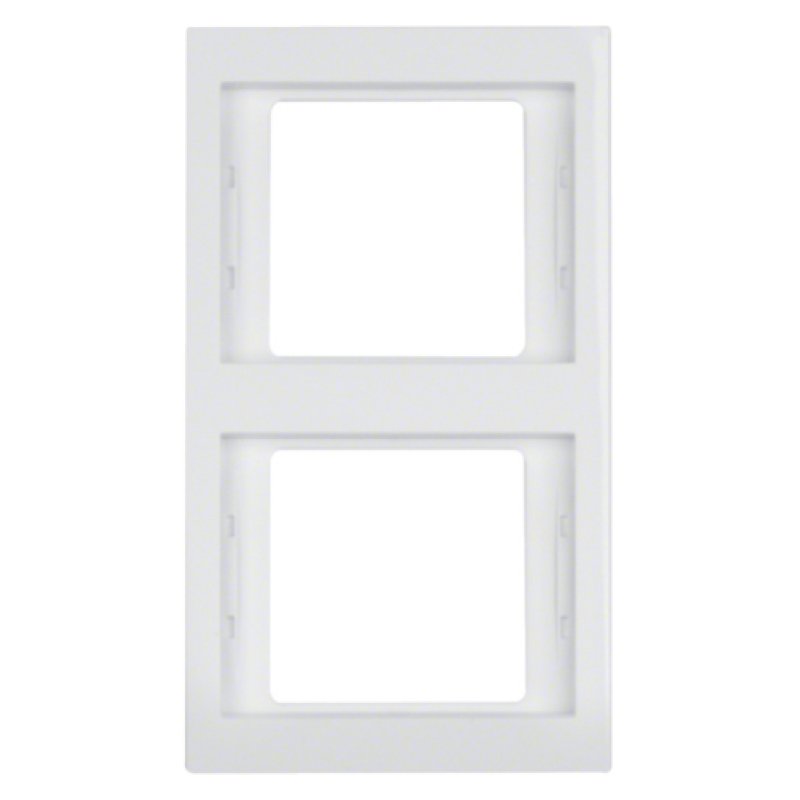 Hager 13237009 Plaque de commutation et obturateur Blanc
