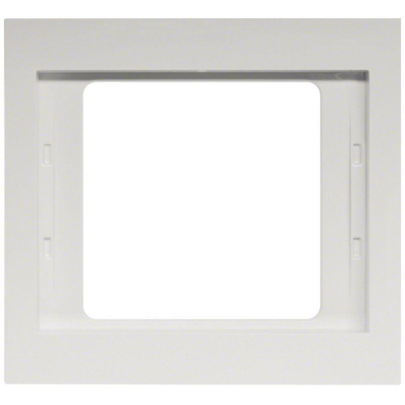 Hager 13137009 Plaque de commutation et obturateur Blanc