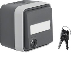 Hager 47393505 light switch Grey