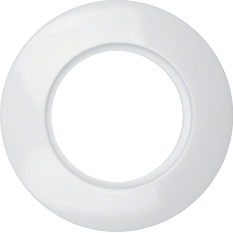 Hager 138109 Plaque de commutation et obturateur Blanc