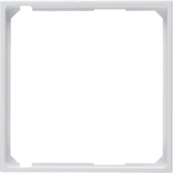 Hager 11098989 Plaque de commutation et obturateur Blanc
