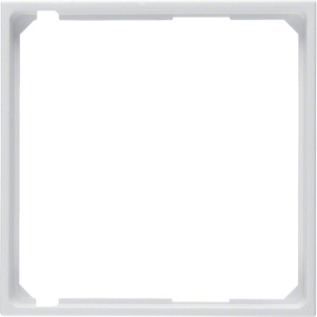 Hager 11098989 wall plate/switch cover White