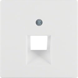 Hager 14076089 prise de courant Blanc