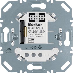 Berker 85421200 gradateur A monter Variateur Métallique