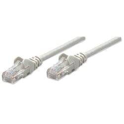 Intellinet 318921 câble de réseau Gris 1 m Cat5e U/UTP (UTP)