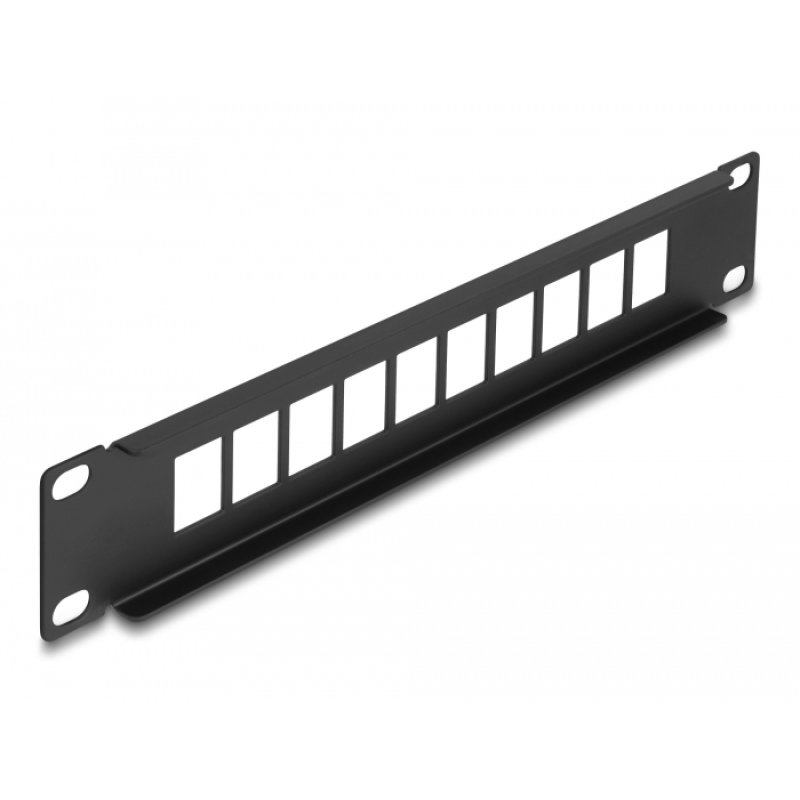 Delock 10? Keystone Patchpanel 10 Port schwarz