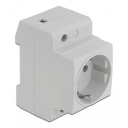 DeLOCK 11469 socket-outlet CEE 7/3 Light grey