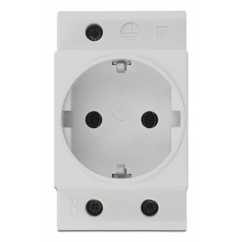 DeLOCK 11469 socket-outlet CEE 7/3 Light grey