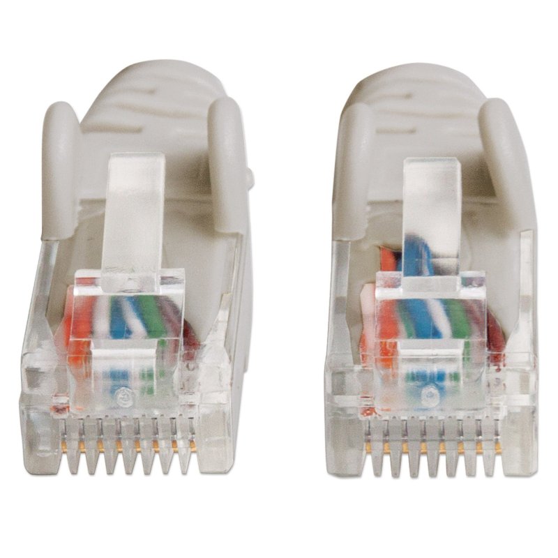 Intellinet RJ-45 M/M, 20m câble de réseau Gris Cat6 U/UTP (UTP)