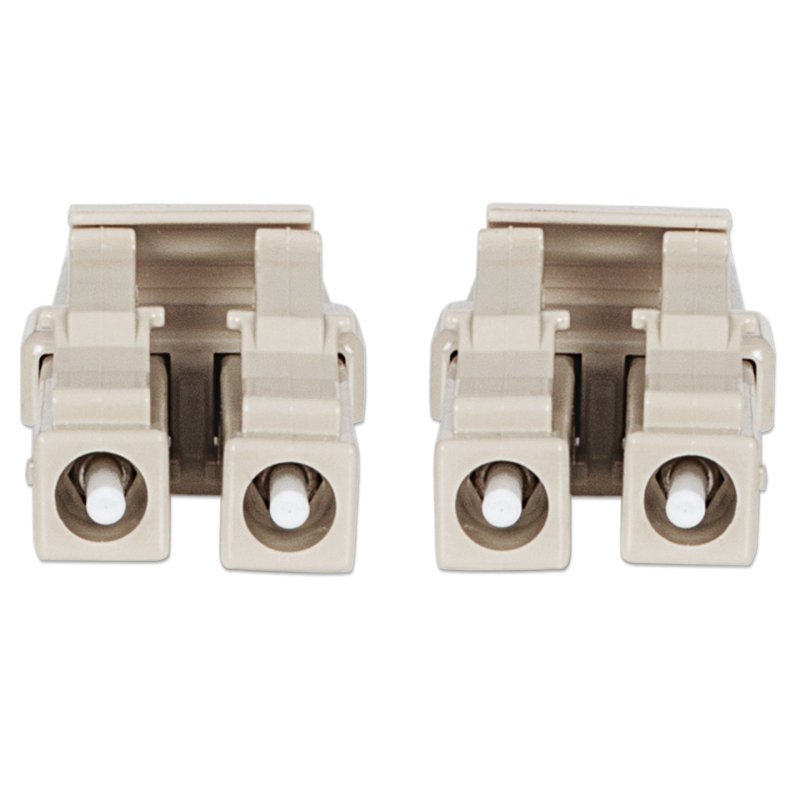 Intellinet Fiber Optic Patch Cable, OM3, LC/LC, 1m, Aqua, Duplex, Multimode, 50/125 µm, LSZH, Fibre, Lifetime Warranty