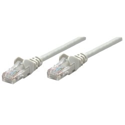 Intellinet Network Patch Cable, Cat6, 1.5m, Grey, Copper, S/FTP, LSOH / LSZH, PVC, RJ45, Gold Plated Contacts,