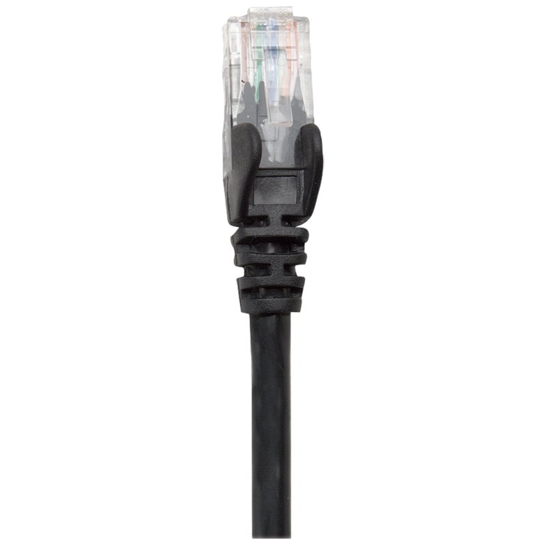 Intellinet Câble patch réseau Cat6A, 20 m, noir, cuivre, S/FTP, LSOH/LSZH, PVC, RJ45, contacts plaqués or,